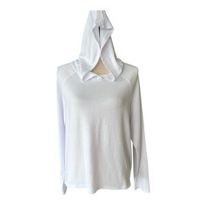 RBX Women's White Hoodie Sweatshirt Size L